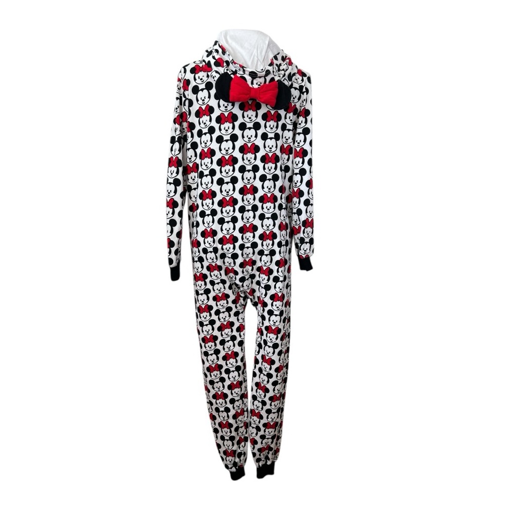 Disney Minnie Mouse MXYZ Onesie Pajama Adult Cozy Y2K Kawaii Cartoon - Picture 5 of 14